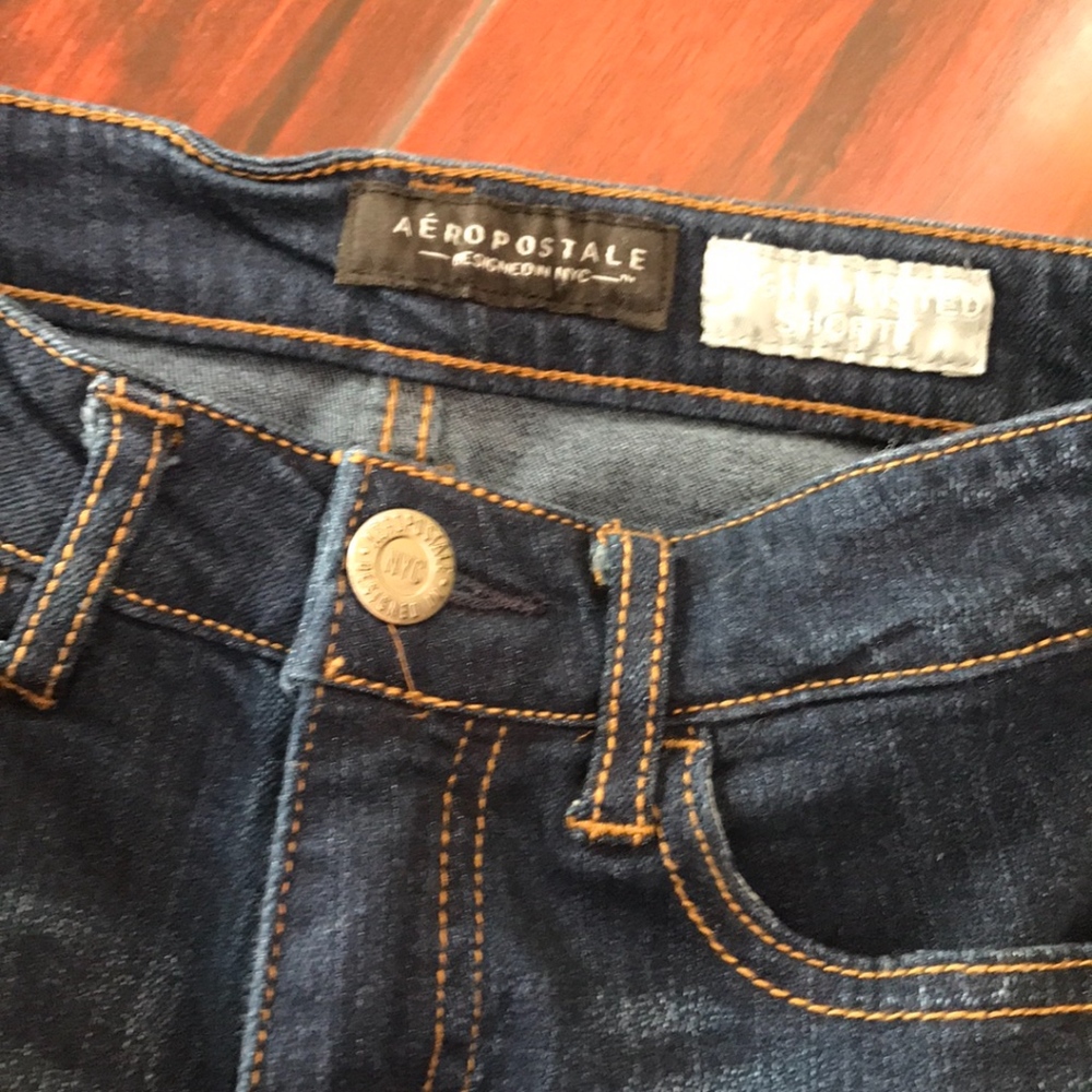 Denim shorts size 0 stretch - Picture 2 of 5